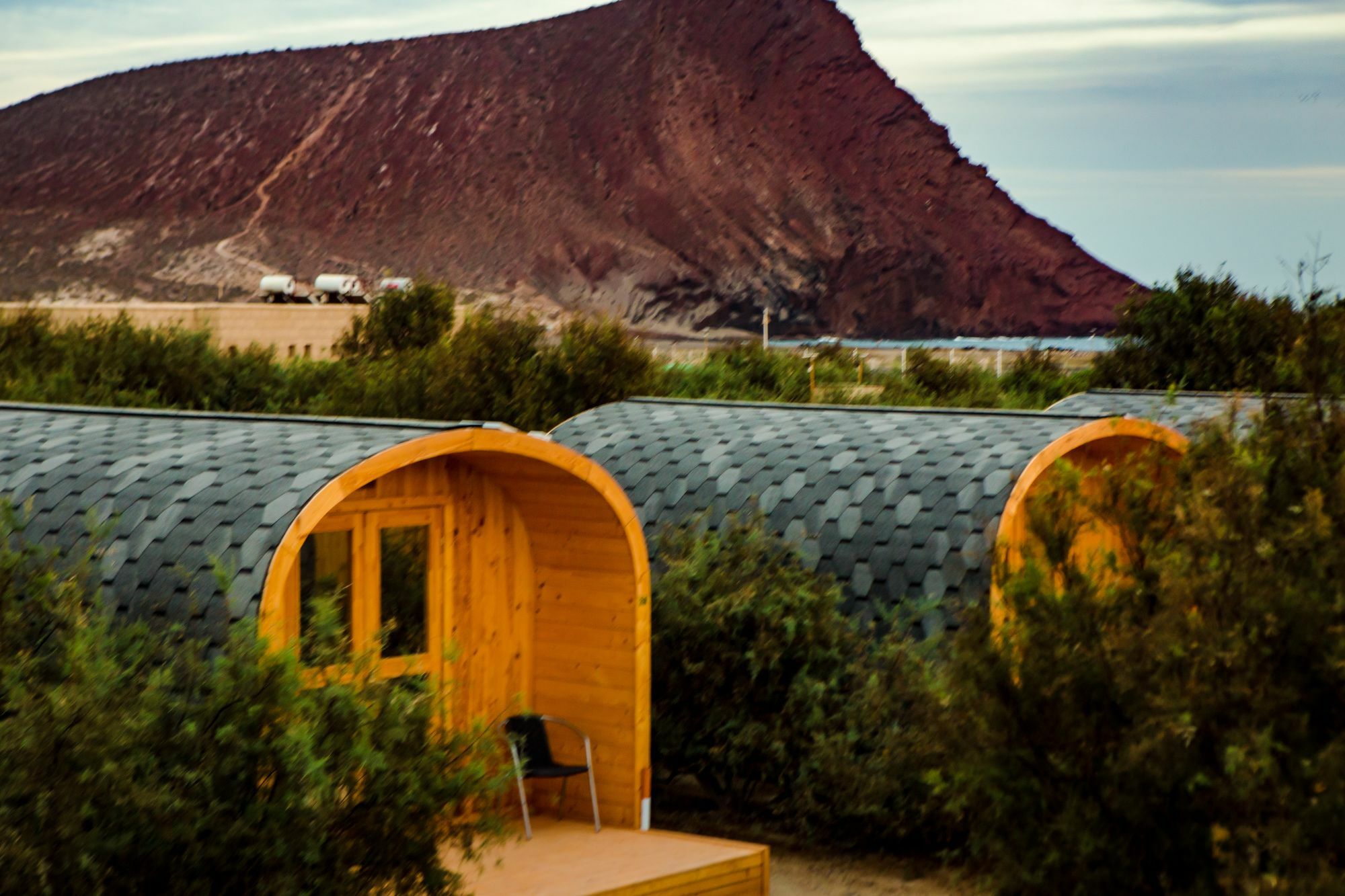 Eco-Wooden Houses Camping Montana Roja El Medano  Bagian luar foto