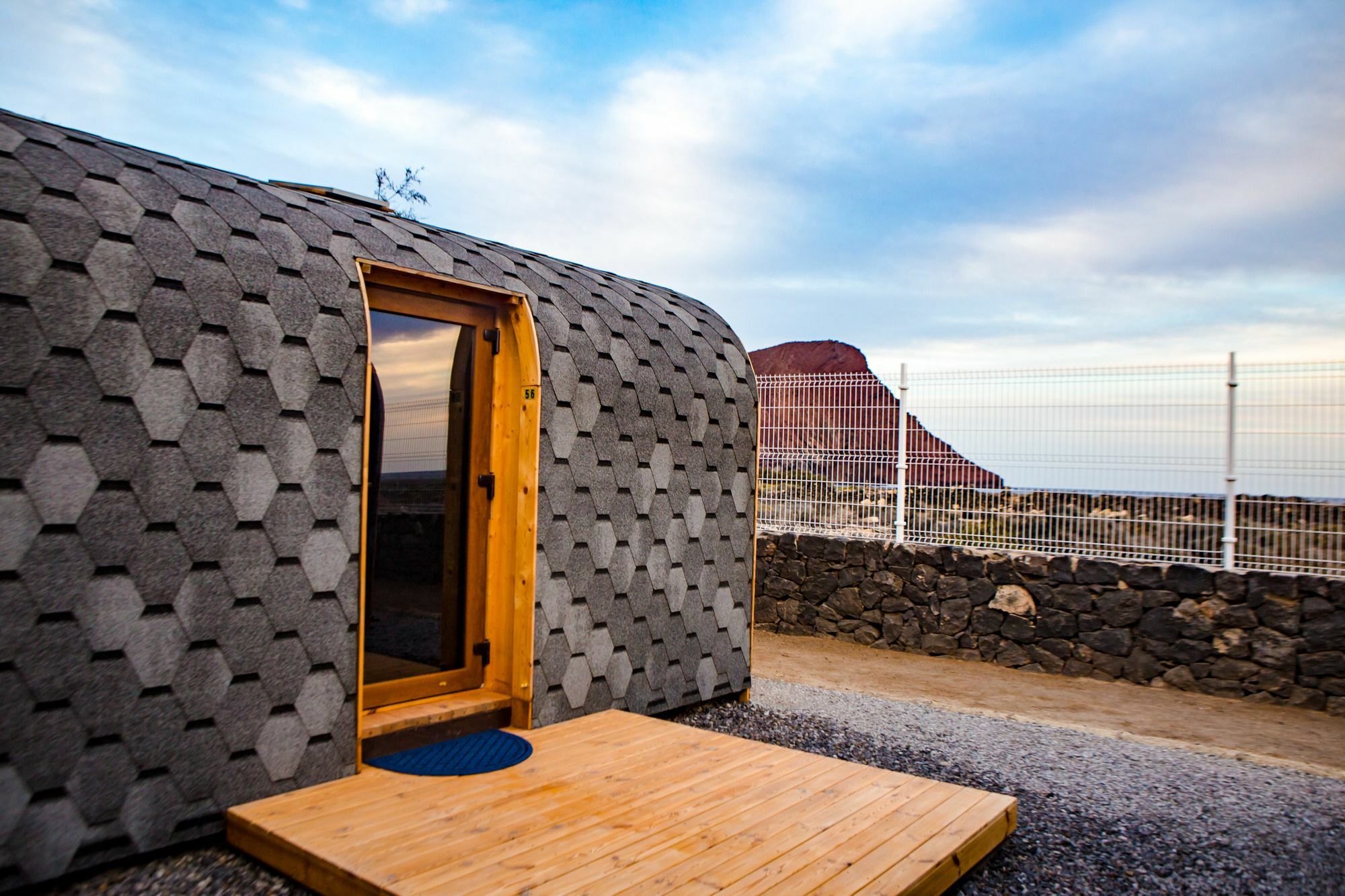 Eco-Wooden Houses Camping Montana Roja El Medano  Bagian luar foto