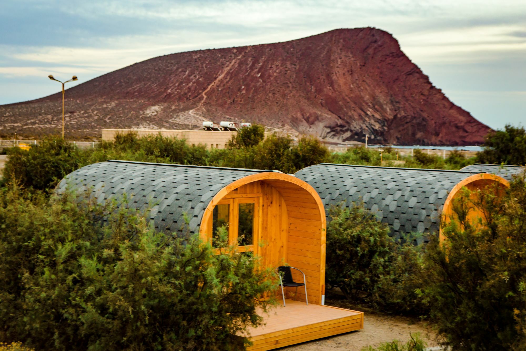 Eco-Wooden Houses Camping Montana Roja El Medano  Bagian luar foto
